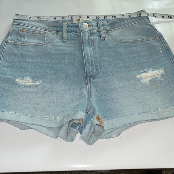 Madewell High Rise Denim Shorts Size 29 - Picture 4 of 16